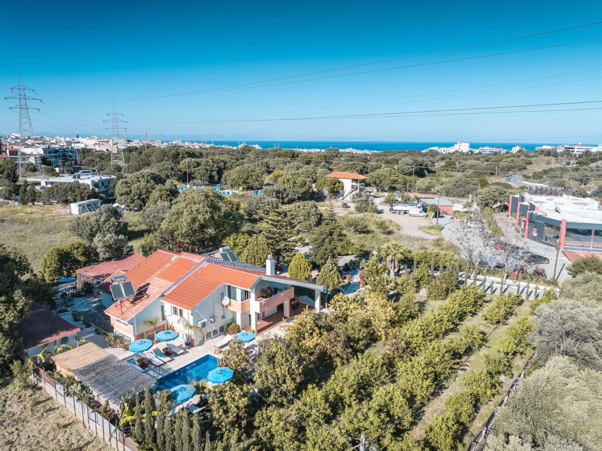 Artzy Villa Rhodes City Dış mekan fotoğraf