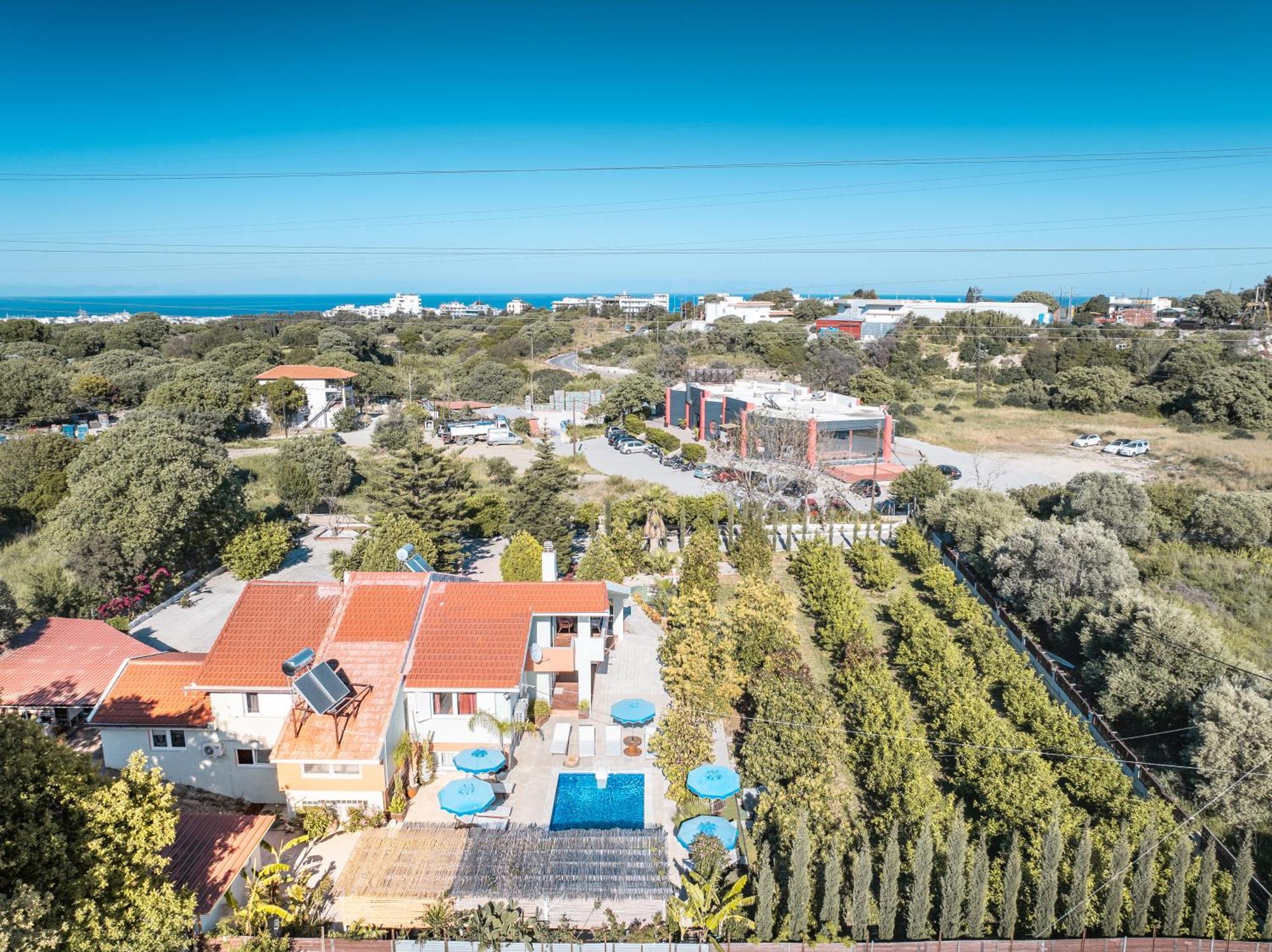 Artzy Villa Rhodes City Dış mekan fotoğraf