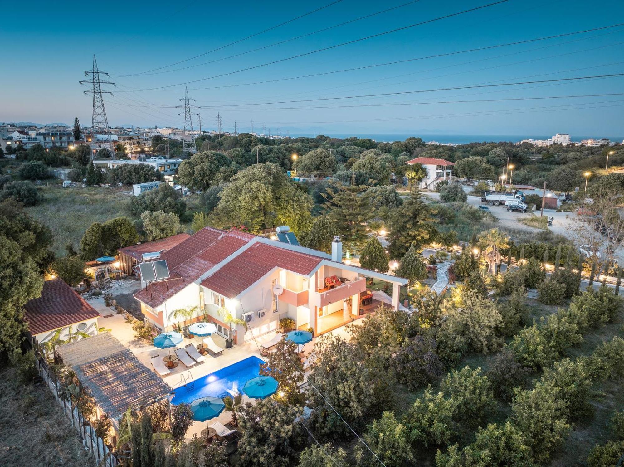 Artzy Villa Rhodes City Dış mekan fotoğraf
