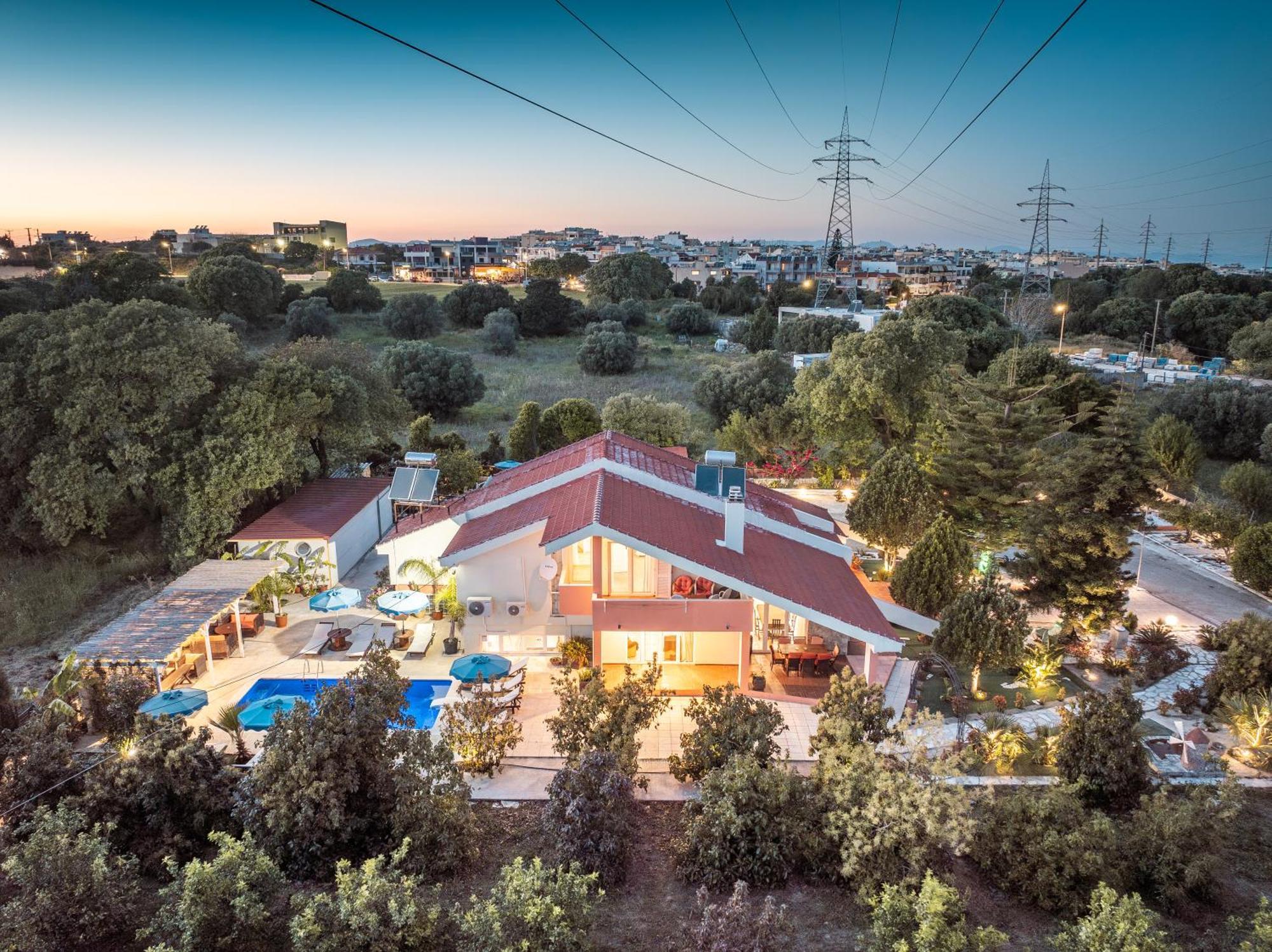 Artzy Villa Rhodes City Dış mekan fotoğraf