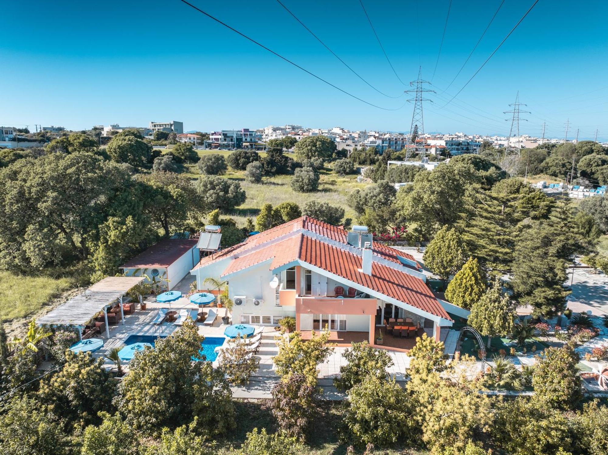 Artzy Villa Rhodes City Dış mekan fotoğraf