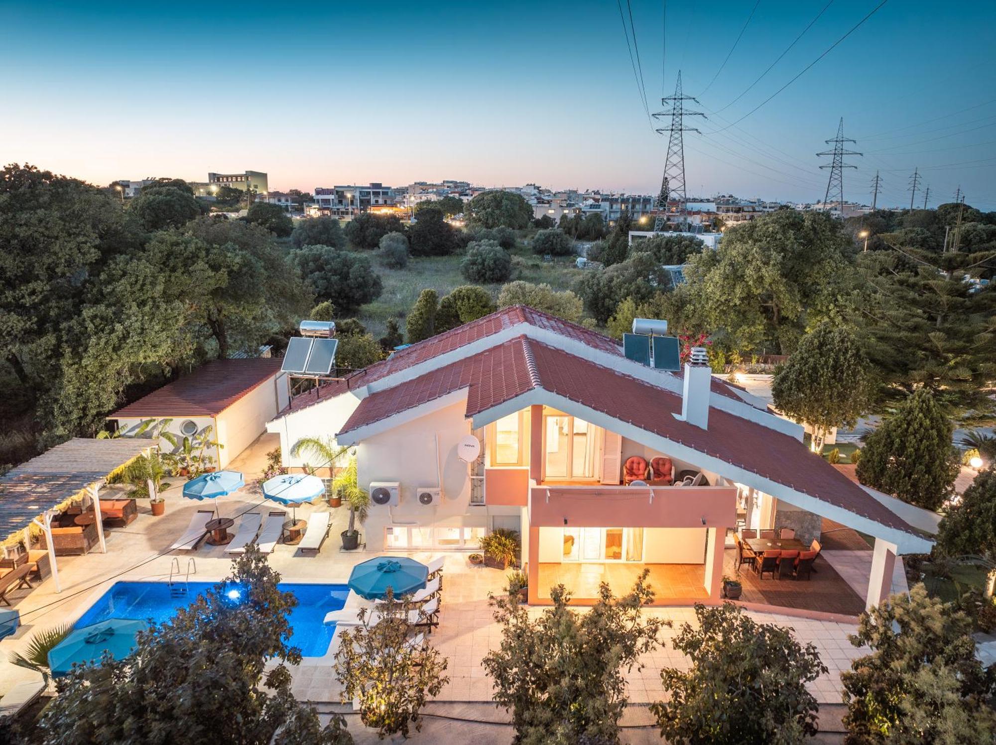 Artzy Villa Rhodes City Dış mekan fotoğraf