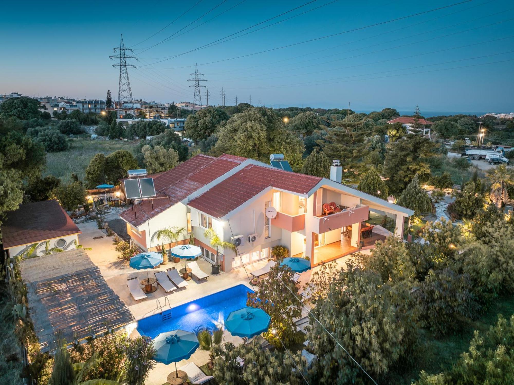 Artzy Villa Rhodes City Dış mekan fotoğraf